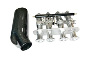 BMW M10 2002 ITB Independant Throttle Body Kit Carbon Fiber Plenum 2 300x199
