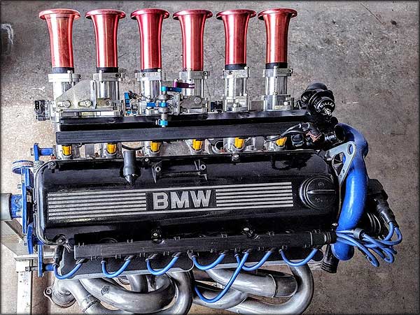 Bmw 6 Cylinder Motor With Itb Kit 7